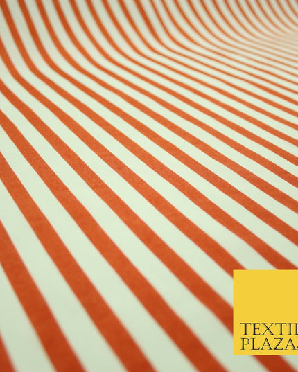 Candy Striped Thin Lines Pinstripe Printed Crepe Polyester Dress Stripe Fabric