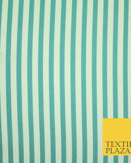 Candy Striped Thin Lines Pinstripe Printed Crepe Polyester Dress Stripe Fabric