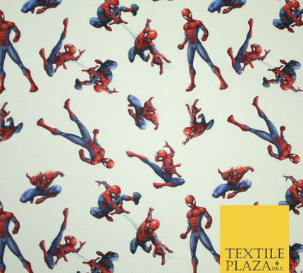 SPIDERMAN Superhero Marvel DC Comic Digital Print 100% Cotton Fabric 59" 4756