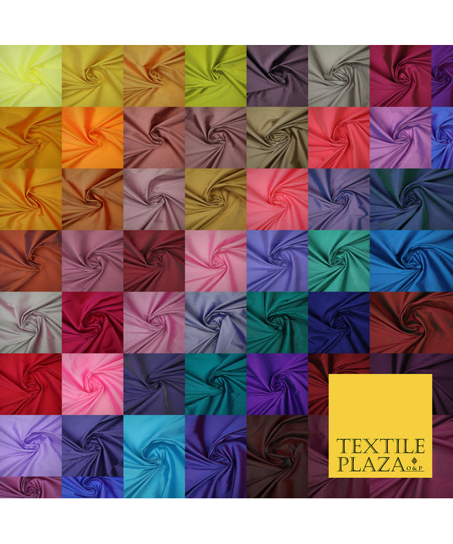 Two Tone Shot Shotgun Faux Matte Silk TAFFETA Dress Fabric Material ALL COLOURS