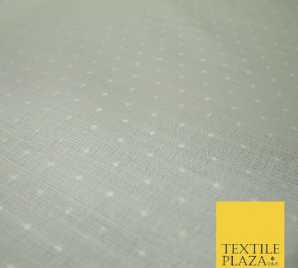 LAURA ASHLEY Luxury Cream Dobby Mini Diamond Motif Canvas Fabric Material 5256