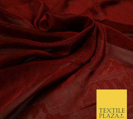 14 COLOURS Plain Silky Two Tone Sheer Georgette Dress Fabric Draping Lining 58"