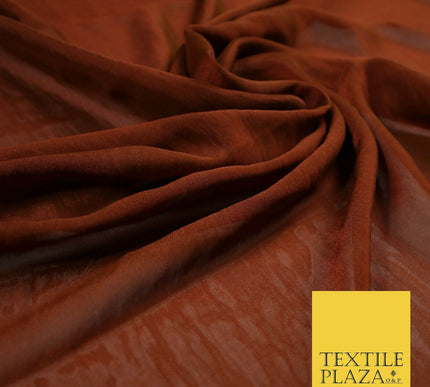 14 COLOURS Plain Silky Two Tone Sheer Georgette Dress Fabric Draping Lining 58"