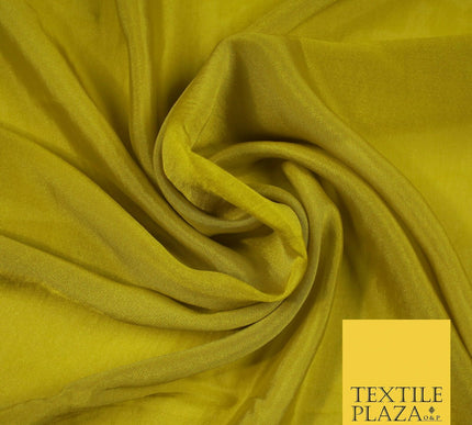 14 COLOURS Plain Silky Two Tone Sheer Georgette Dress Fabric Draping Lining 58"