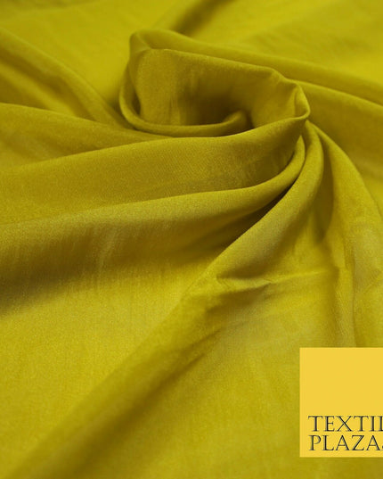14 COLOURS Plain Silky Two Tone Sheer Georgette Dress Fabric Draping Lining 58"