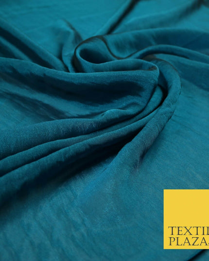 14 COLOURS Plain Silky Two Tone Sheer Georgette Dress Fabric Draping Lining 58"