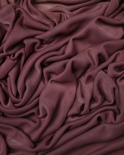 SOFT Knitted Mesh 2 Way Stretch Spandex Jersey 100% Polyester PLAIN FABRIC 60"