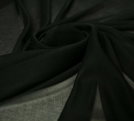 SOFT Knitted Mesh 2 Way Stretch Spandex Jersey 100% Polyester PLAIN FABRIC 60"