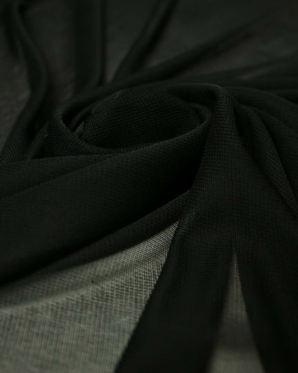 SOFT Knitted Mesh 2 Way Stretch Spandex Jersey 100% Polyester PLAIN FABRIC 60"