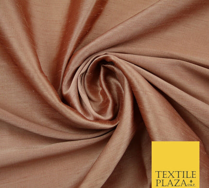 Metallic Colours Soft Faux Dupion Raw Silk Dress Bridal Craft Curtain Fabric 44"