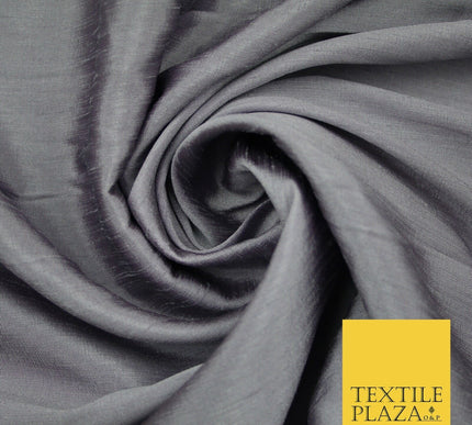 Metallic Colours Soft Faux Dupion Raw Silk Dress Bridal Craft Curtain Fabric 44"