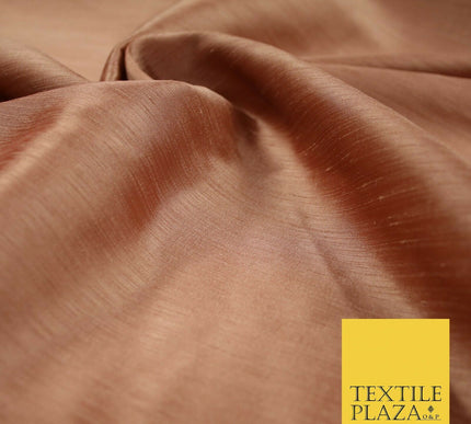 Metallic Colours Soft Faux Dupion Raw Silk Dress Bridal Craft Curtain Fabric 44"