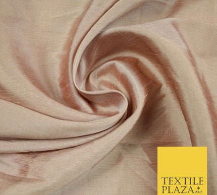 Metallic Colours Soft Faux Dupion Raw Silk Dress Bridal Craft Curtain Fabric 44"