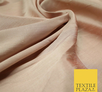 Metallic Colours Soft Faux Dupion Raw Silk Dress Bridal Craft Curtain Fabric 44"