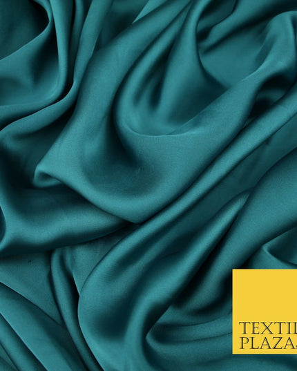 Fine Silky Soft Sateen Satin Georgette Dress Fabric Draping Lining - 45 COLOURS