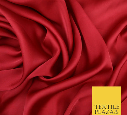 Fine Silky Soft Sateen Satin Georgette Dress Fabric Draping Lining - 45 COLOURS
