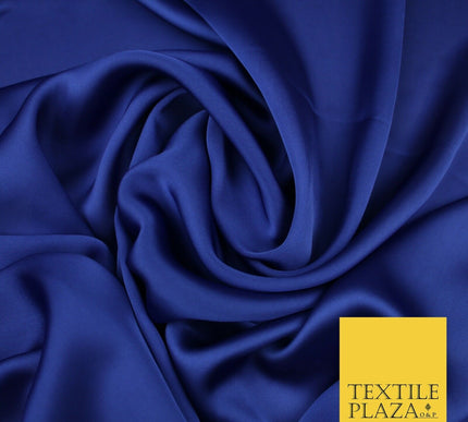 Fine Silky Soft Sateen Satin Georgette Dress Fabric Draping Lining - 45 COLOURS