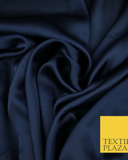 Fine Silky Soft Sateen Satin Georgette Dress Fabric Draping Lining - 45 COLOURS