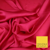 Fine Silky Soft Sateen Satin Georgette Dress Fabric Draping Lining - 45 COLOURS