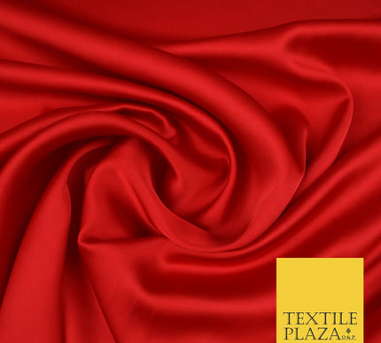 Fine Silky Soft Sateen Satin Georgette Dress Fabric Draping Lining - 45 COLOURS