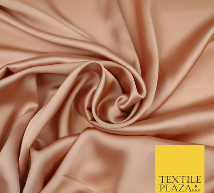 Fine Silky Soft Sateen Satin Georgette Dress Fabric Draping Lining - 45 COLOURS