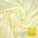 Fine Silky Soft Sateen Satin Georgette Dress Fabric Draping Lining - 45 COLOURS