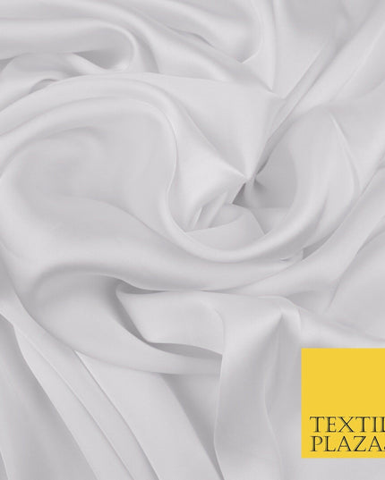 Fine Silky Soft Sateen Satin Georgette Dress Fabric Draping Lining - 45 COLOURS