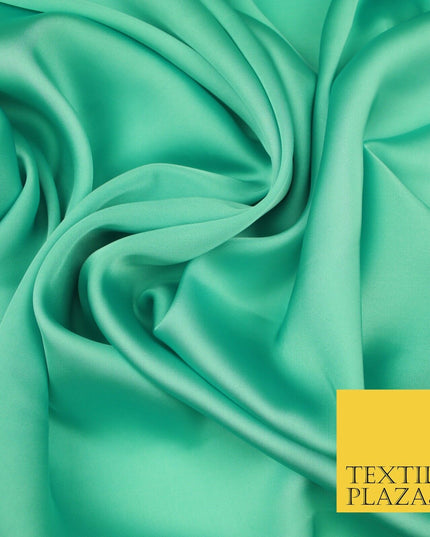 Fine Silky Soft Sateen Satin Georgette Dress Fabric Draping Lining - 45 COLOURS