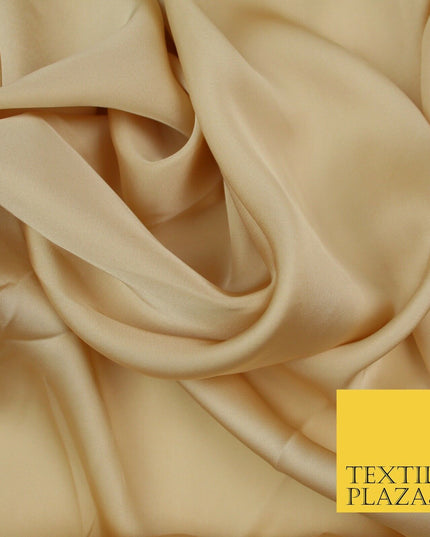 Fine Silky Soft Sateen Satin Georgette Dress Fabric Draping Lining - 45 COLOURS