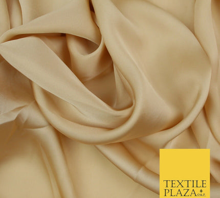 Fine Silky Soft Sateen Satin Georgette Dress Fabric Draping Lining - 45 COLOURS