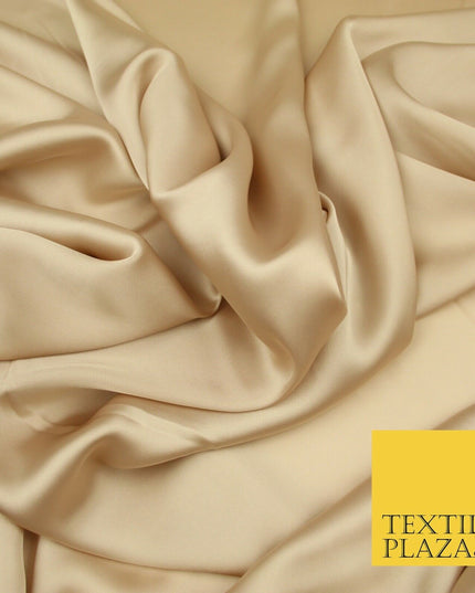 Fine Silky Soft Sateen Satin Georgette Dress Fabric Draping Lining - 45 COLOURS