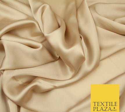 Fine Silky Soft Sateen Satin Georgette Dress Fabric Draping Lining - 45 COLOURS