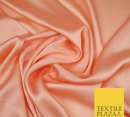 Fine Silky Soft Sateen Satin Georgette Dress Fabric Draping Lining - 45 COLOURS