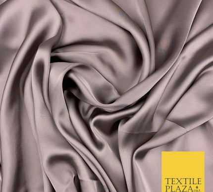Fine Silky Soft Sateen Satin Georgette Dress Fabric Draping Lining - 45 COLOURS