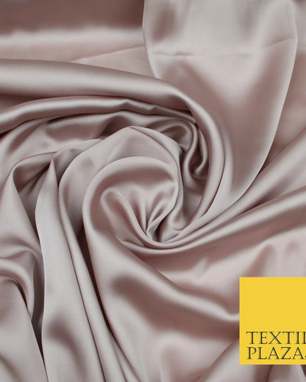 Fine Silky Soft Sateen Satin Georgette Dress Fabric Draping Lining - 45 COLOURS
