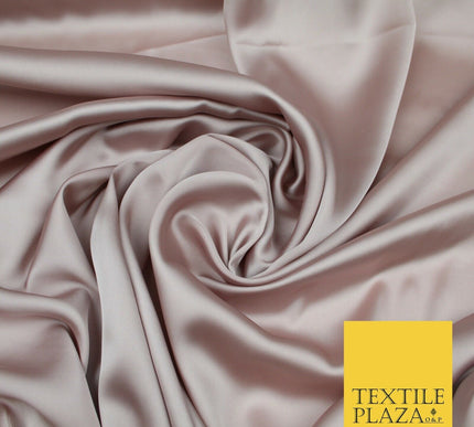Fine Silky Soft Sateen Satin Georgette Dress Fabric Draping Lining - 45 COLOURS