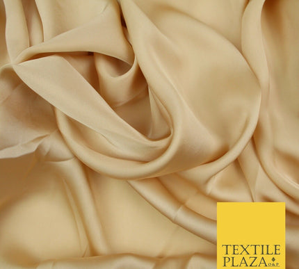 Fine Silky Soft Sateen Satin Georgette Dress Fabric Draping Lining - 45 COLOURS