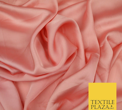 Fine Silky Soft Sateen Satin Georgette Dress Fabric Draping Lining - 45 COLOURS