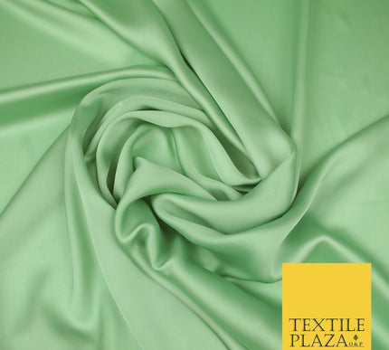 Fine Silky Soft Sateen Satin Georgette Dress Fabric Draping Lining - 45 COLOURS