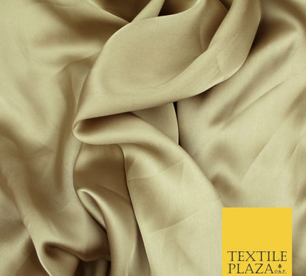 Fine Silky Soft Sateen Satin Georgette Dress Fabric Draping Lining - 45 COLOURS