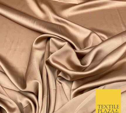 Fine Silky Soft Sateen Satin Georgette Dress Fabric Draping Lining - 45 COLOURS