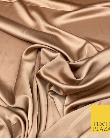 Fine Silky Soft Sateen Satin Georgette Dress Fabric Draping Lining - 45 COLOURS