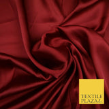 Fine Silky Soft Sateen Satin Georgette Dress Fabric Draping Lining - 45 COLOURS