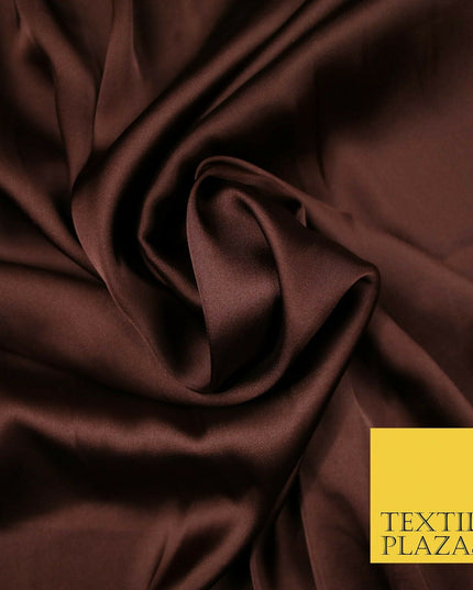 Fine Silky Soft Sateen Satin Georgette Dress Fabric Draping Lining - 45 COLOURS