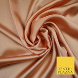 Fine Silky Soft Sateen Satin Georgette Dress Fabric Draping Lining - 45 COLOURS