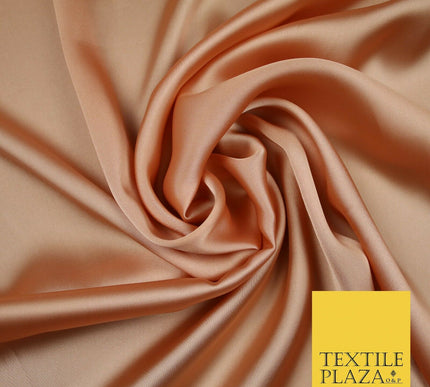 Fine Silky Soft Sateen Satin Georgette Dress Fabric Draping Lining - 45 COLOURS