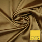 Fine Silky Soft Sateen Satin Georgette Dress Fabric Draping Lining - 45 COLOURS