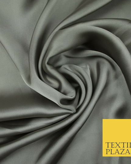 Fine Silky Soft Sateen Satin Georgette Dress Fabric Draping Lining - 45 COLOURS