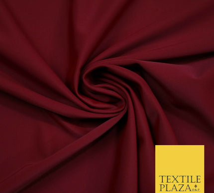 DEEP MAROON Premium SCUBA Dress Craft Fabric with Stretch Swimwear 58" 5312