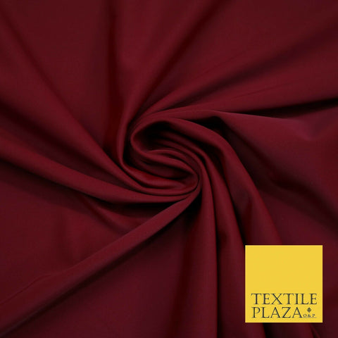 DEEP MAROON Premium SCUBA Dress Craft Fabric with Stretch Swimwear 58" 5312